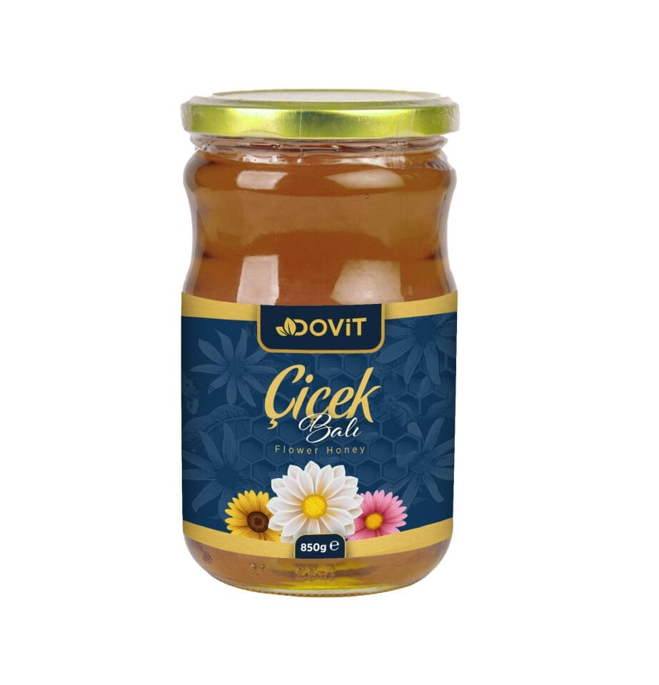 DOVİT SÜZME ÇİÇEK BALI 850 GR