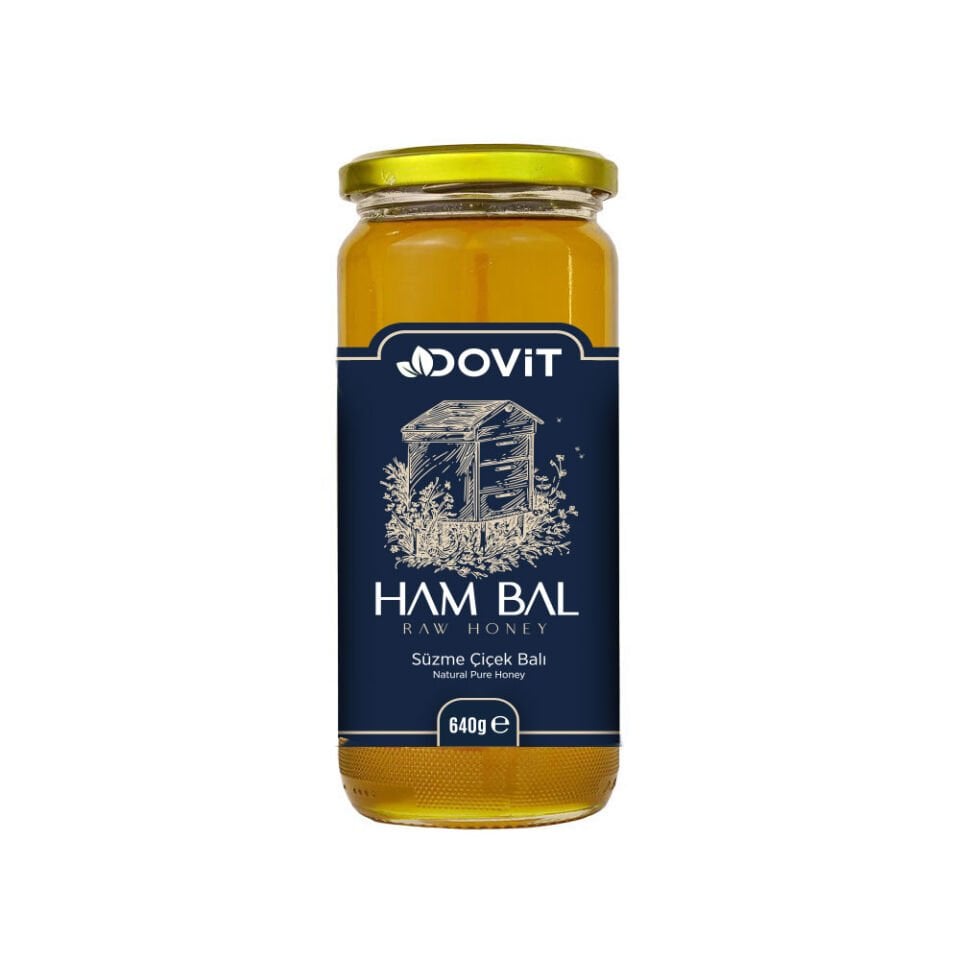 DOVİT SÜZME ÇİÇEK HAM BALI 640 GR