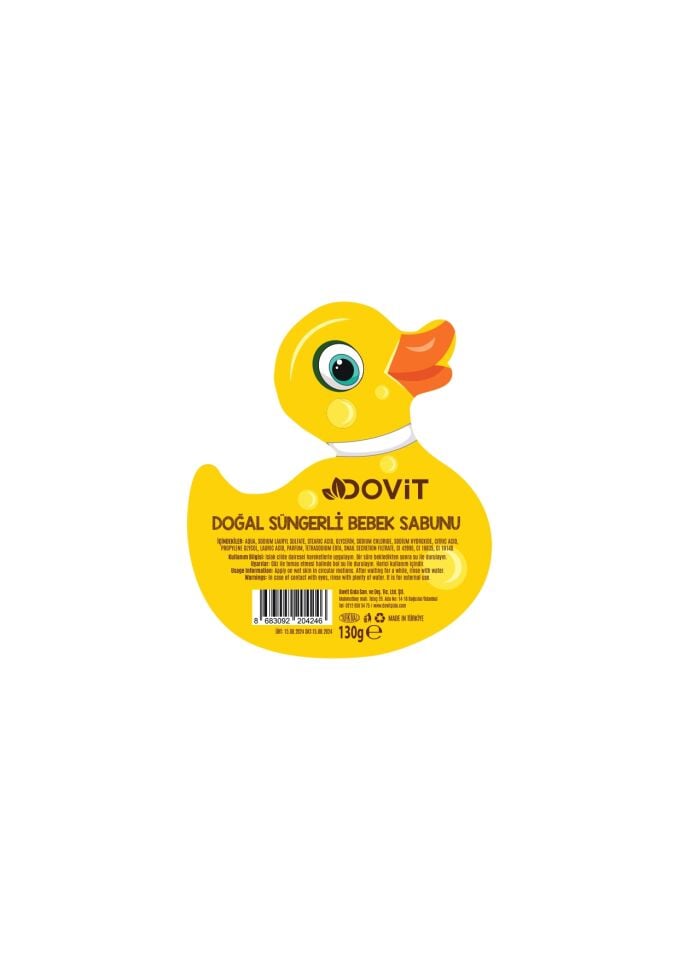 DOĞAL SÜNGERLİ BEBEK SABUNU