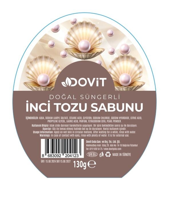 İNCİ TOZU SABUNU